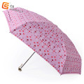 Little Heart UV Proof 5 Folding Umbrella